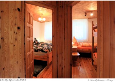 2 Pokoje sypialne 1 Pietro